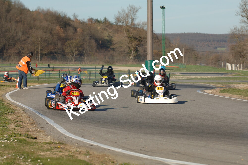 02/03/2008 : 1ère manche du Trophée Vincent Sanchez à Lavelanet (Photos Patrick Lascombes) 2008 — karting