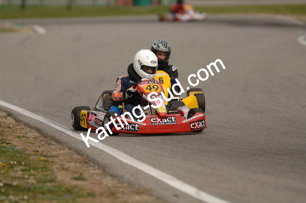 02/03/2008 : 1ère manche du Trophée Vincent Sanchez à Lavelanet (Photos Patrick Lascombes) 2008 — karting
