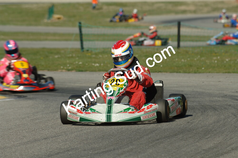 02/03/2008 : 1ère manche du Trophée Vincent Sanchez à Lavelanet (Photos Patrick Lascombes) 2008 — karting