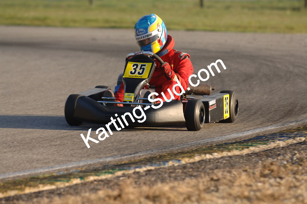 02/03/2008 : 1ère manche du Trophée Vincent Sanchez à Lavelanet (Photos Patrick Lascombes) 2008 — karting