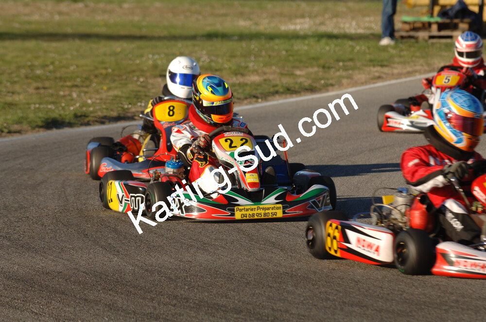 02/03/2008 : 1ère manche du Trophée Vincent Sanchez à Lavelanet (Photos Patrick Lascombes) 2008 — karting