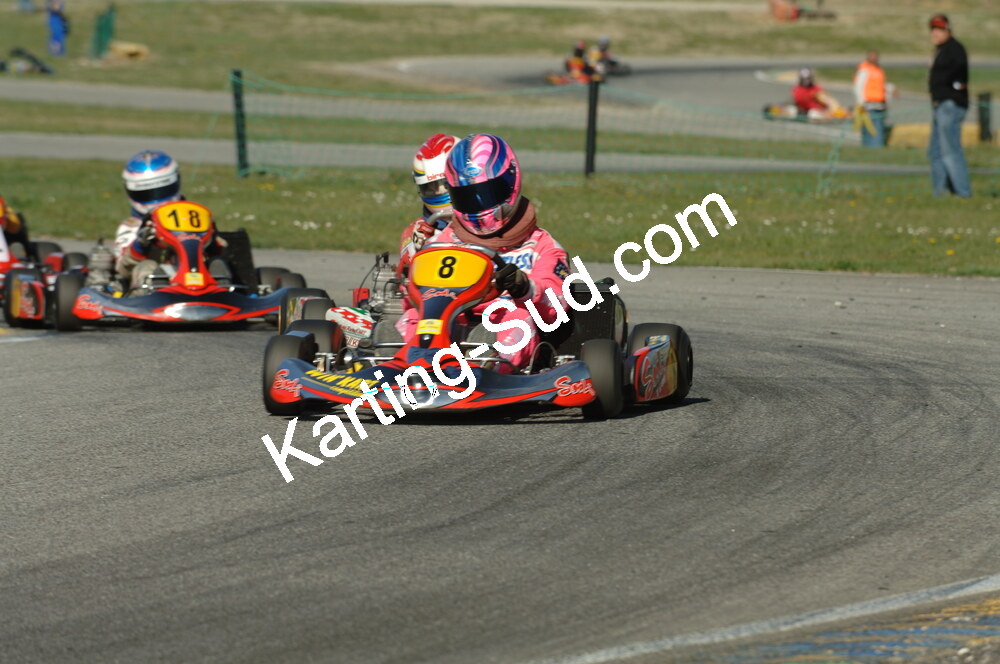 02/03/2008 : 1ère manche du Trophée Vincent Sanchez à Lavelanet (Photos Patrick Lascombes) 2008 — karting