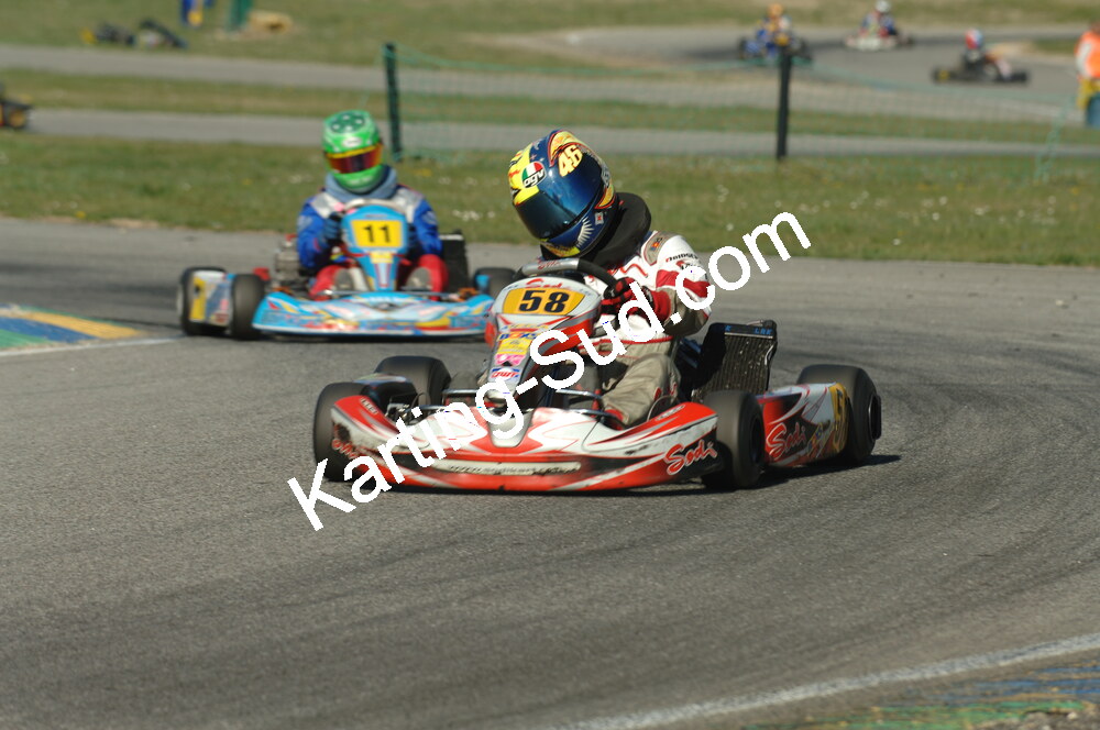 02/03/2008 : 1ère manche du Trophée Vincent Sanchez à Lavelanet (Photos Patrick Lascombes) 2008 — karting
