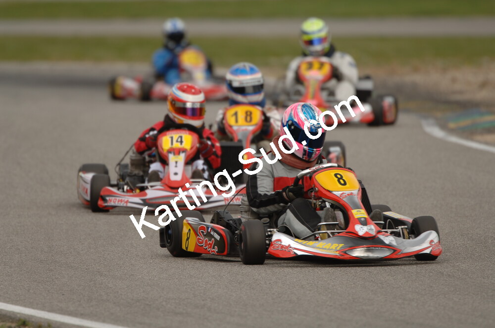 02/03/2008 : 1ère manche du Trophée Vincent Sanchez à Lavelanet (Photos Patrick Lascombes) 2008 — karting