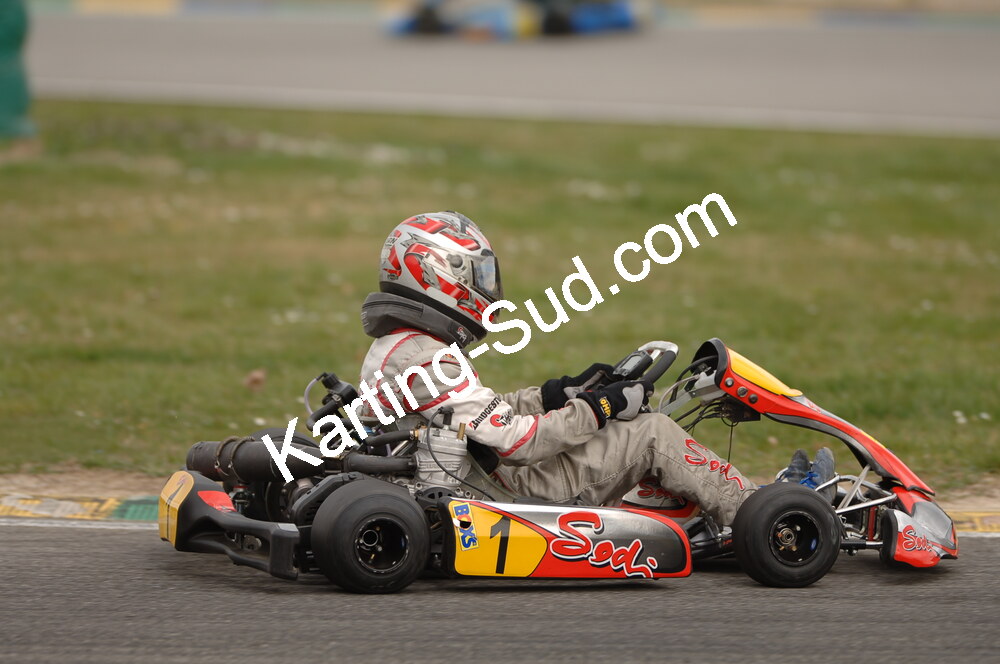02/03/2008 : 1ère manche du Trophée Vincent Sanchez à Lavelanet (Photos Patrick Lascombes) 2008 — karting