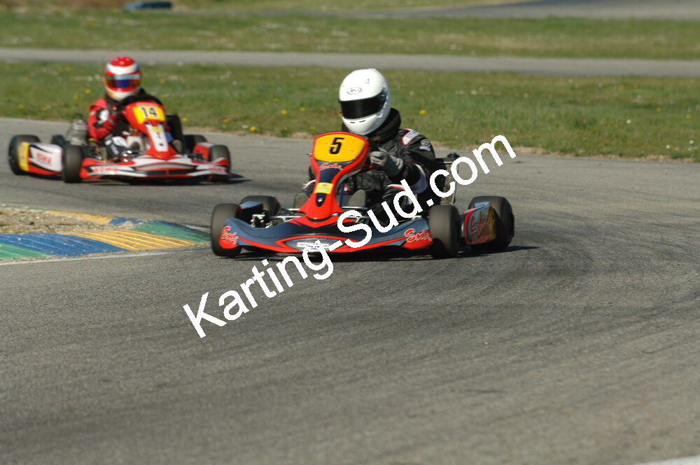 02/03/2008 : 1ère manche du Trophée Vincent Sanchez à Lavelanet (Photos Patrick Lascombes) 2008 — karting