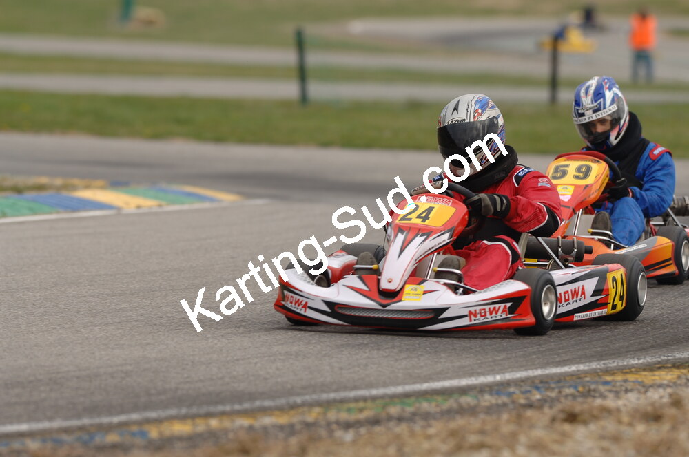 02/03/2008 : 1ère manche du Trophée Vincent Sanchez à Lavelanet (Photos Patrick Lascombes) 2008 — karting