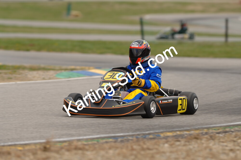 02/03/2008 : 1ère manche du Trophée Vincent Sanchez à Lavelanet (Photos Patrick Lascombes) 2008 — karting