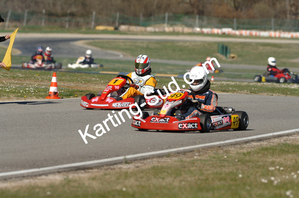 02/03/2008 : 1ère manche du Trophée Vincent Sanchez à Lavelanet (Photos Patrick Lascombes) 2008 — karting