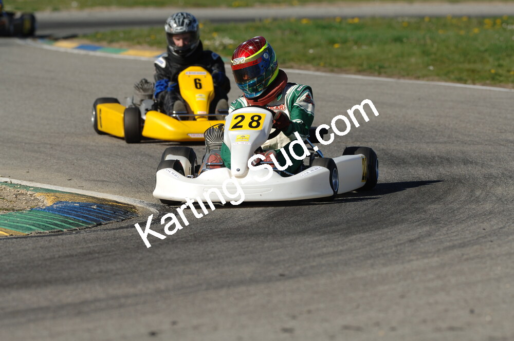 02/03/2008 : 1ère manche du Trophée Vincent Sanchez à Lavelanet (Photos Patrick Lascombes) 2008 — karting