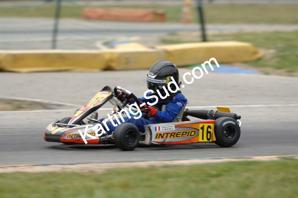02/03/2008 : 1ère manche du Trophée Vincent Sanchez à Lavelanet (Photos Patrick Lascombes) 2008 — karting