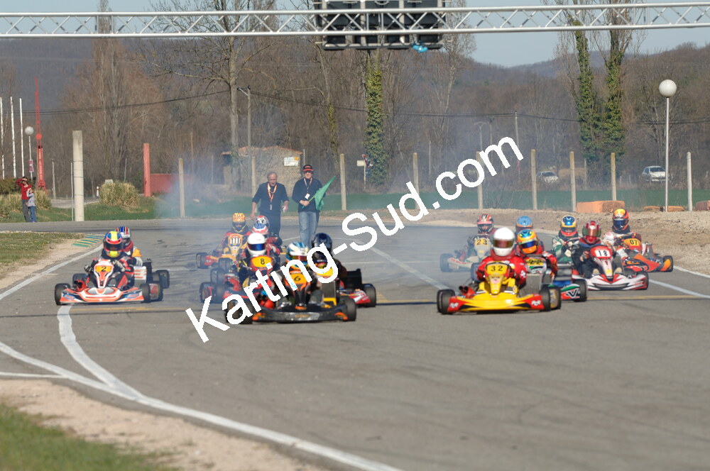 02/03/2008 : 1ère manche du Trophée Vincent Sanchez à Lavelanet (Photos Patrick Lascombes) 2008 — karting