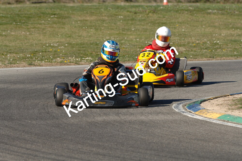 02/03/2008 : 1ère manche du Trophée Vincent Sanchez à Lavelanet (Photos Patrick Lascombes) 2008 — karting