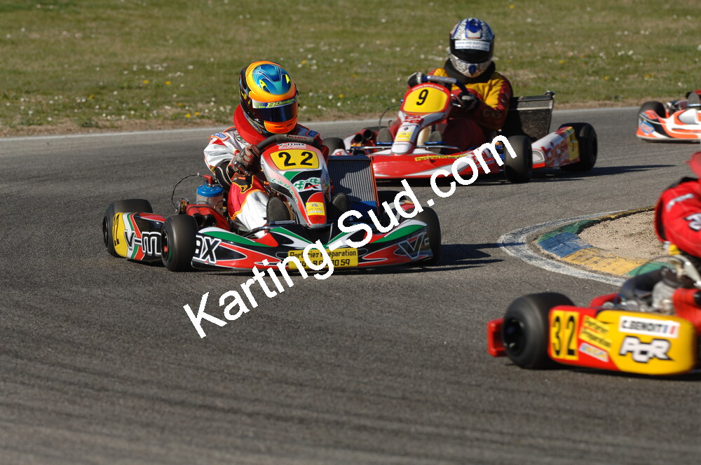 02/03/2008 : 1ère manche du Trophée Vincent Sanchez à Lavelanet (Photos Patrick Lascombes) 2008 — karting