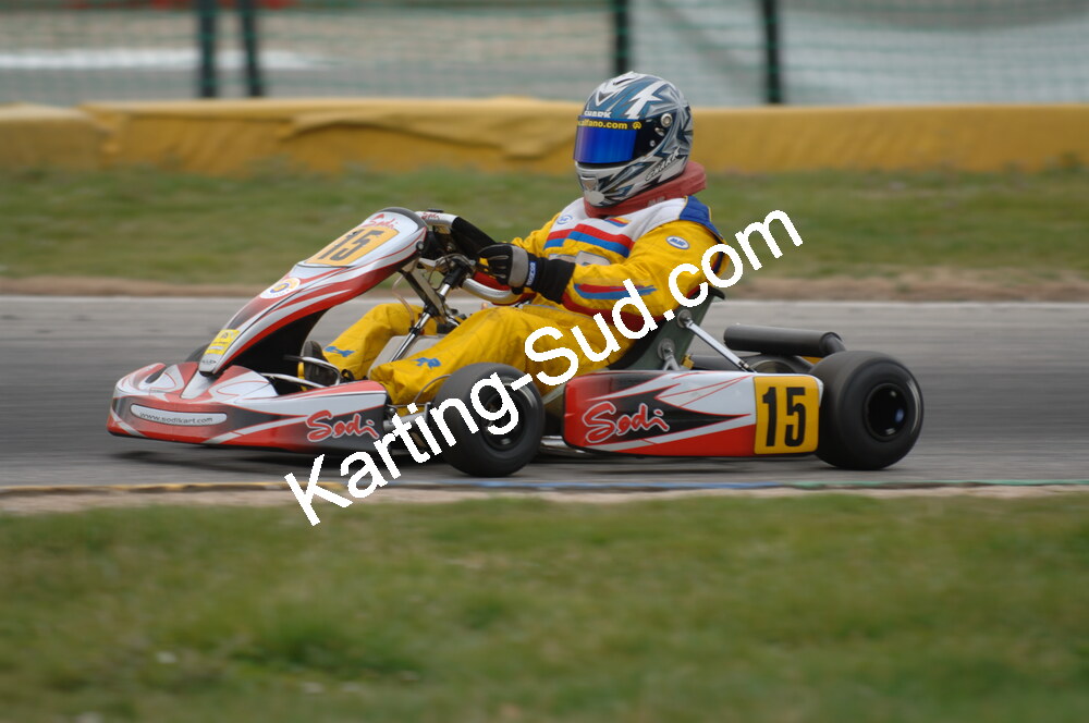02/03/2008 : 1ère manche du Trophée Vincent Sanchez à Lavelanet (Photos Patrick Lascombes) 2008 — karting