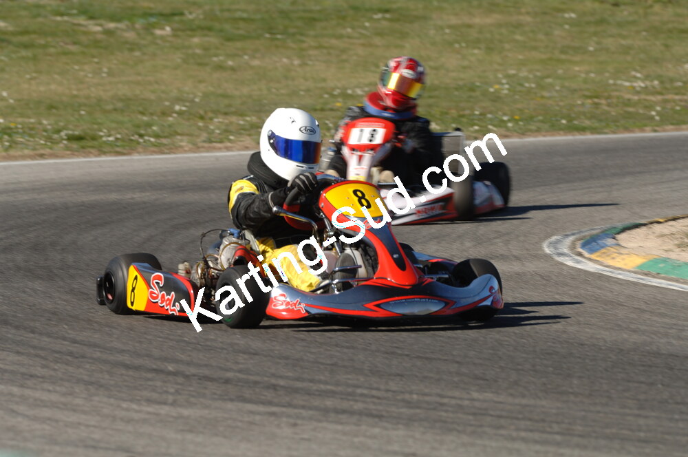02/03/2008 : 1ère manche du Trophée Vincent Sanchez à Lavelanet (Photos Patrick Lascombes) 2008 — karting