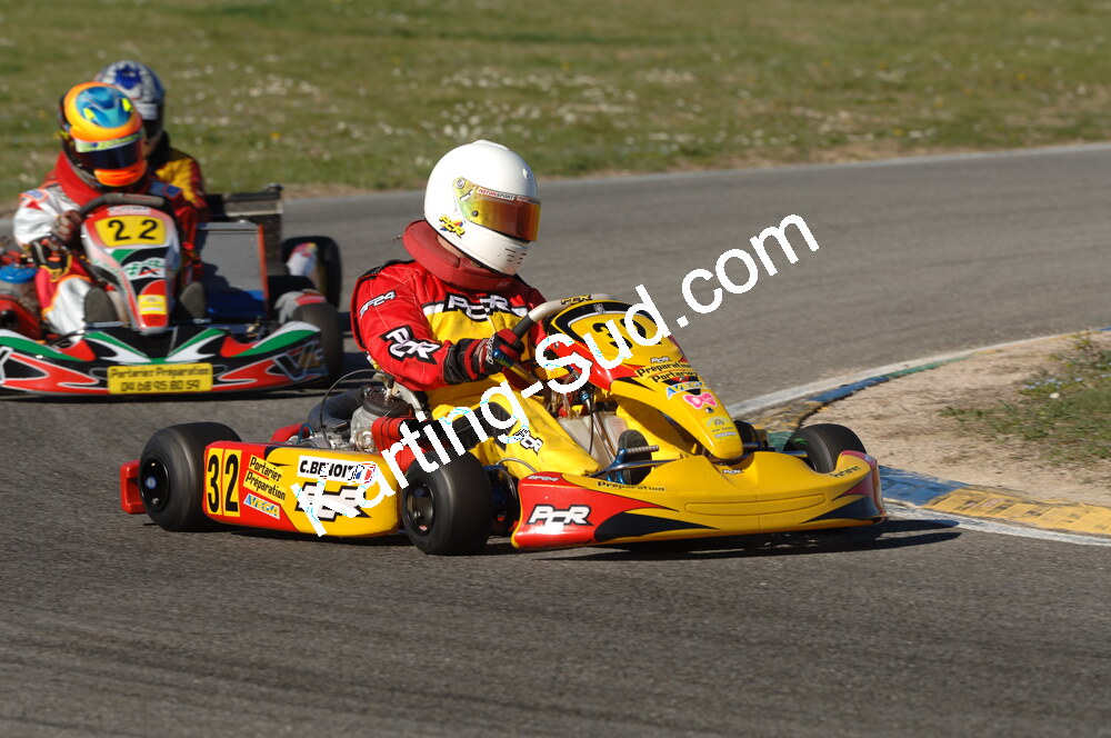 02/03/2008 : 1ère manche du Trophée Vincent Sanchez à Lavelanet (Photos Patrick Lascombes) 2008 — karting