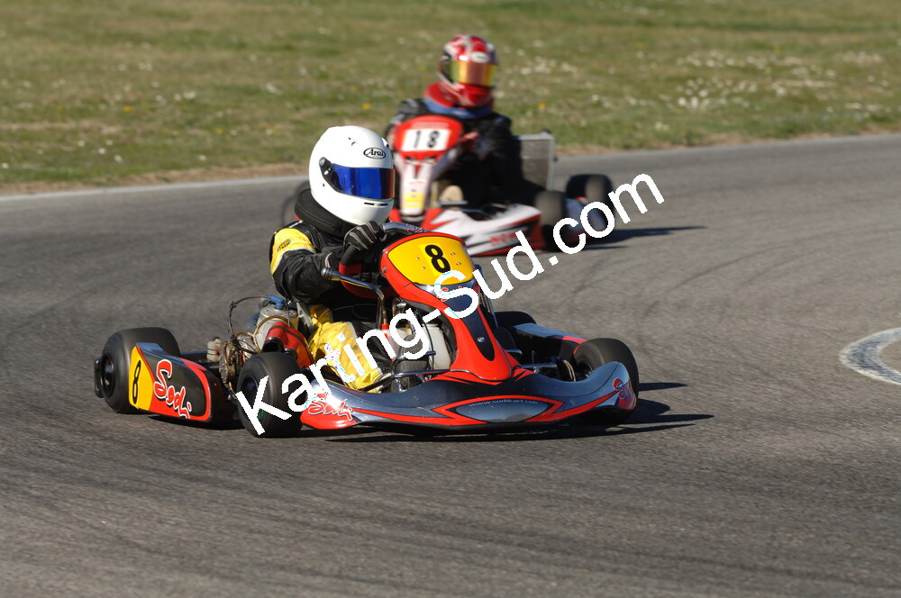 02/03/2008 : 1ère manche du Trophée Vincent Sanchez à Lavelanet (Photos Patrick Lascombes) 2008 — karting