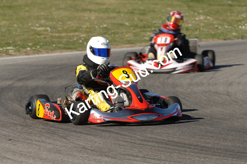 02/03/2008 : 1ère manche du Trophée Vincent Sanchez à Lavelanet (Photos Patrick Lascombes) 2008 — karting