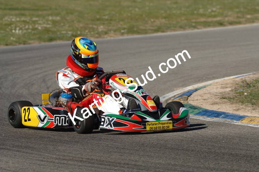02/03/2008 : 1ère manche du Trophée Vincent Sanchez à Lavelanet (Photos Patrick Lascombes) 2008 — karting