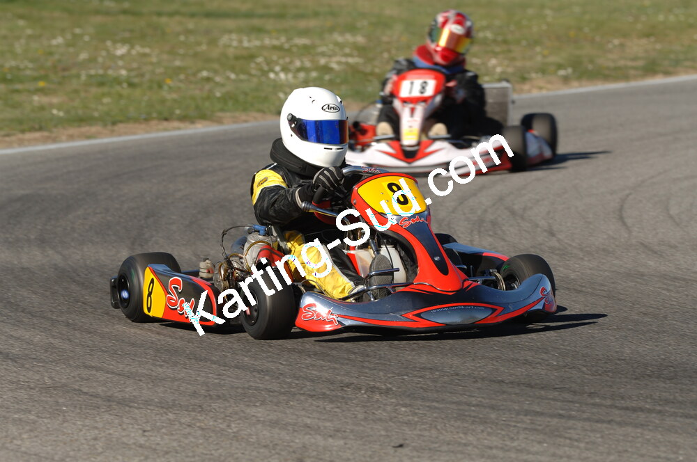 02/03/2008 : 1ère manche du Trophée Vincent Sanchez à Lavelanet (Photos Patrick Lascombes) 2008 — karting