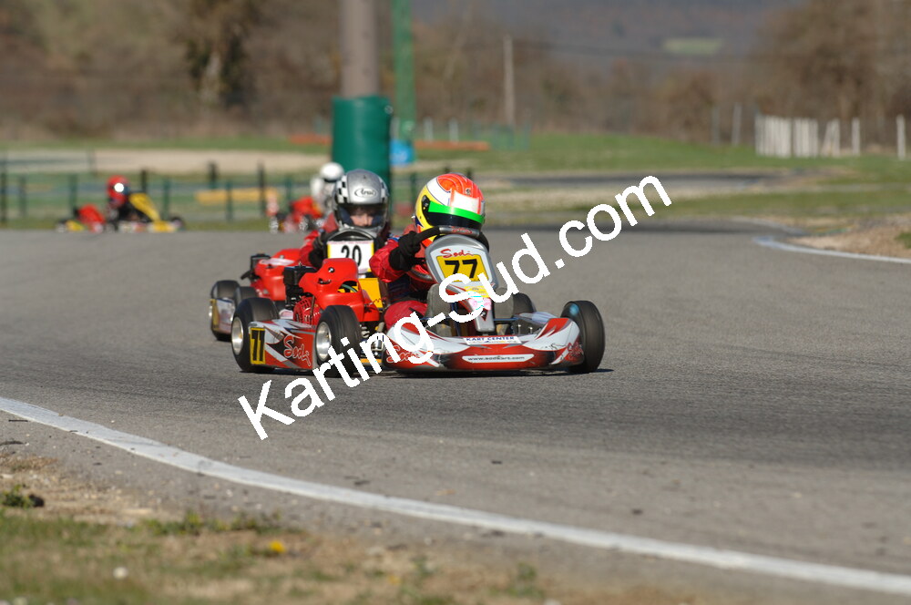 02/03/2008 : 1ère manche du Trophée Vincent Sanchez à Lavelanet (Photos Patrick Lascombes) 2008 — karting