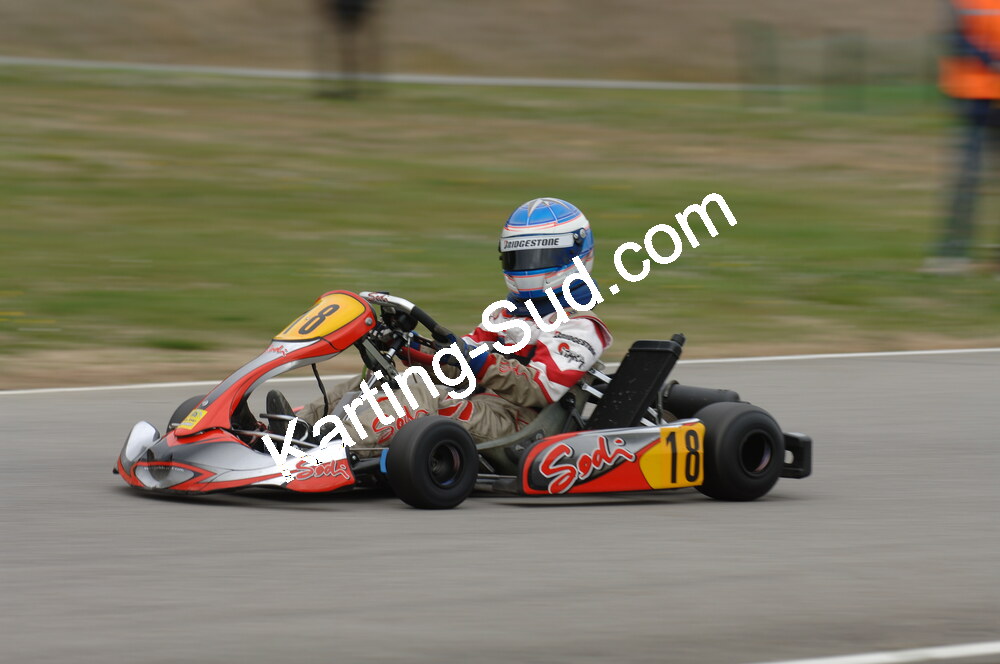 02/03/2008 : 1ère manche du Trophée Vincent Sanchez à Lavelanet (Photos Patrick Lascombes) 2008 — karting
