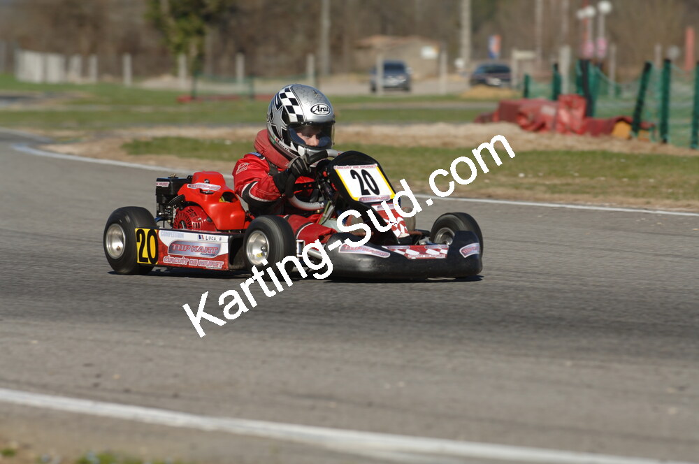 02/03/2008 : 1ère manche du Trophée Vincent Sanchez à Lavelanet (Photos Patrick Lascombes) 2008 — karting