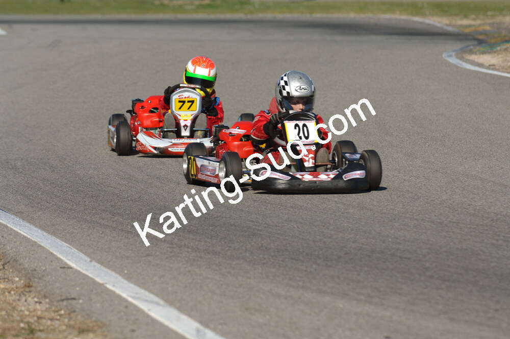 02/03/2008 : 1ère manche du Trophée Vincent Sanchez à Lavelanet (Photos Patrick Lascombes) 2008 — karting
