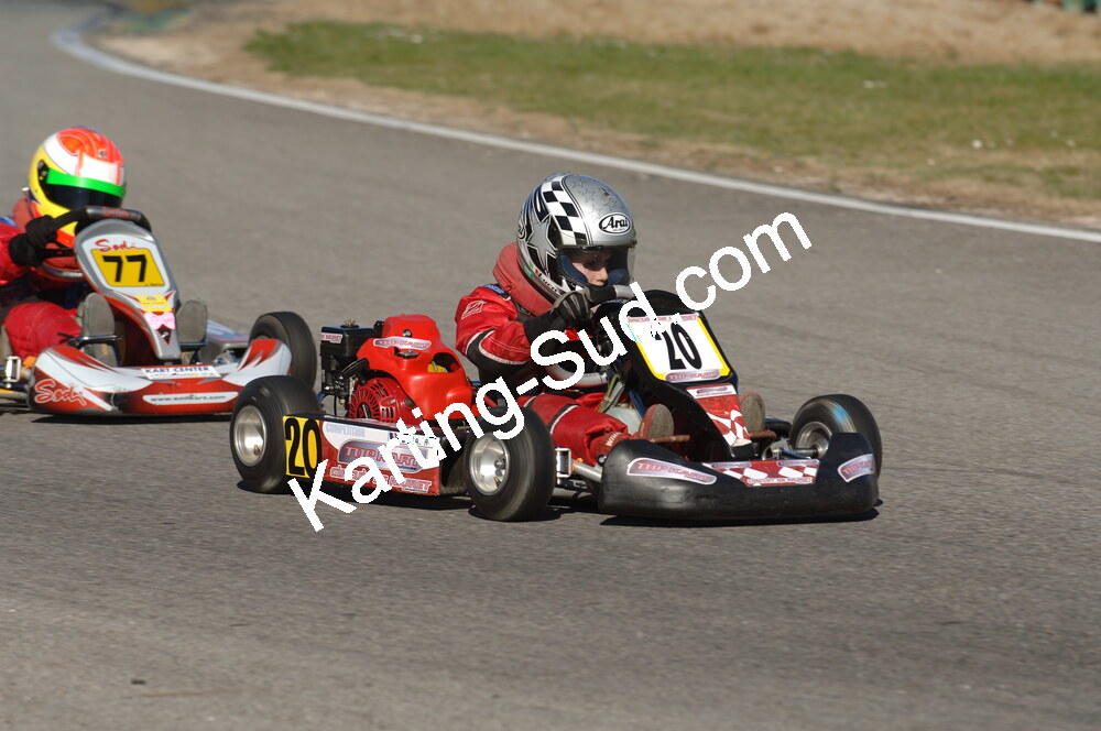 02/03/2008 : 1ère manche du Trophée Vincent Sanchez à Lavelanet (Photos Patrick Lascombes) 2008 — karting