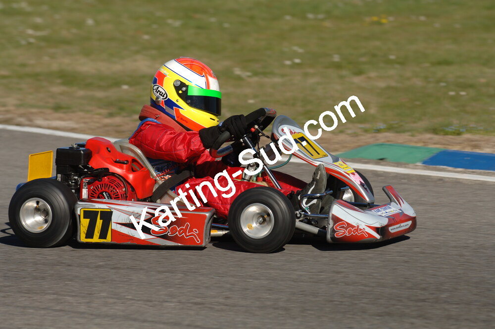 02/03/2008 : 1ère manche du Trophée Vincent Sanchez à Lavelanet (Photos Patrick Lascombes) 2008 — karting