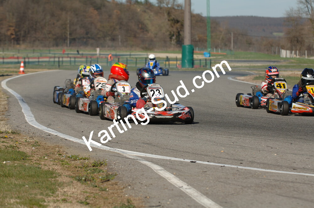 02/03/2008 : 1ère manche du Trophée Vincent Sanchez à Lavelanet (Photos Patrick Lascombes) 2008 — karting