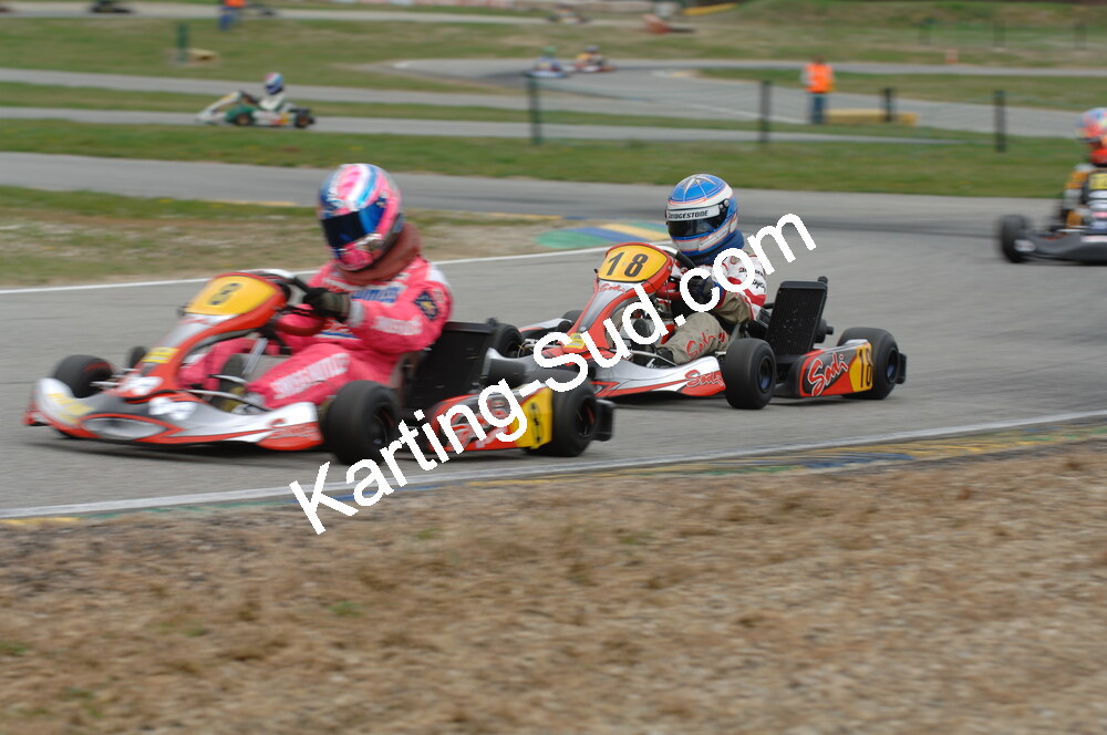 02/03/2008 : 1ère manche du Trophée Vincent Sanchez à Lavelanet (Photos Patrick Lascombes) 2008 — karting