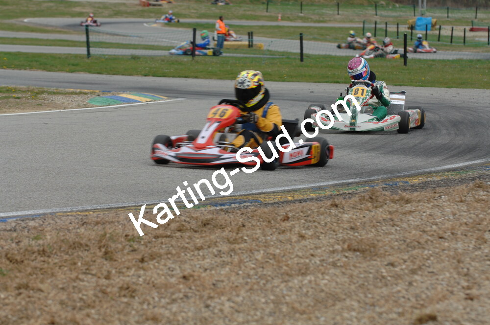 02/03/2008 : 1ère manche du Trophée Vincent Sanchez à Lavelanet (Photos Patrick Lascombes) 2008 — karting