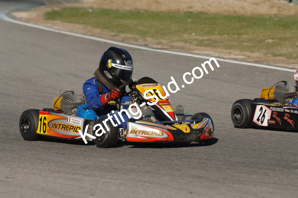 02/03/2008 : 1ère manche du Trophée Vincent Sanchez à Lavelanet (Photos Patrick Lascombes) 2008 — karting