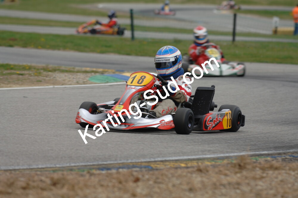 02/03/2008 : 1ère manche du Trophée Vincent Sanchez à Lavelanet (Photos Patrick Lascombes) 2008 — karting