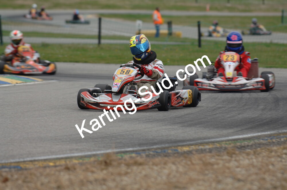 02/03/2008 : 1ère manche du Trophée Vincent Sanchez à Lavelanet (Photos Patrick Lascombes) 2008 — karting