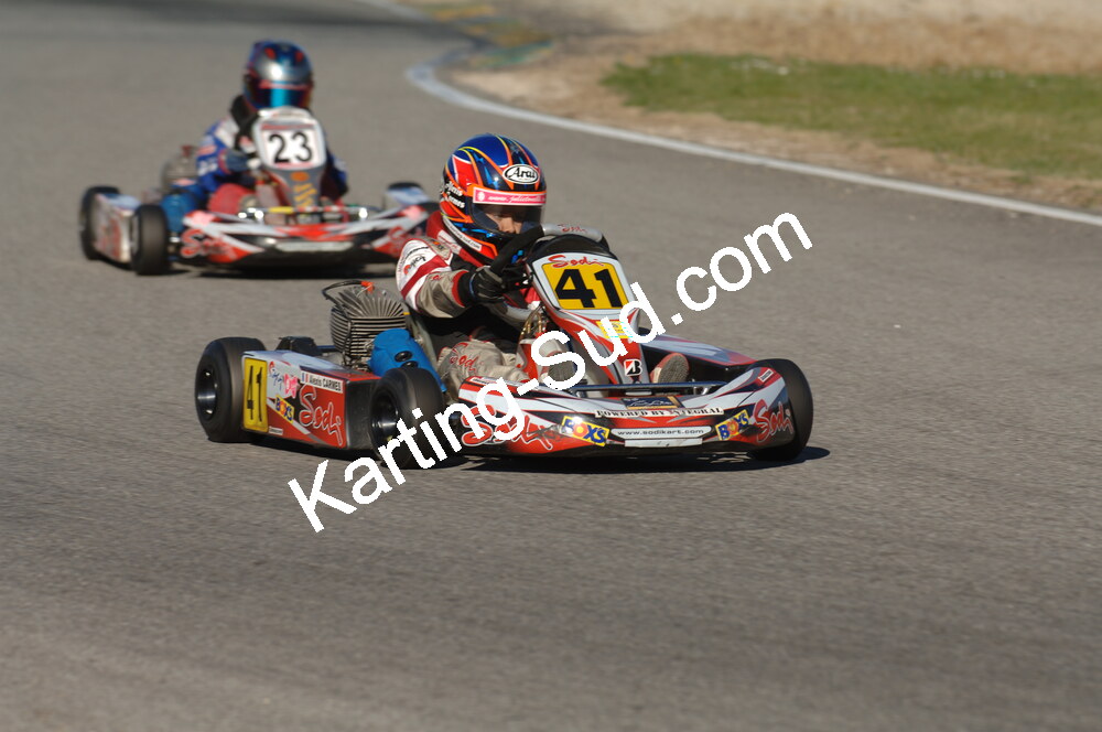 02/03/2008 : 1ère manche du Trophée Vincent Sanchez à Lavelanet (Photos Patrick Lascombes) 2008 — karting