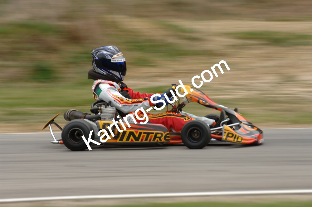 02/03/2008 : 1ère manche du Trophée Vincent Sanchez à Lavelanet (Photos Patrick Lascombes) 2008 — karting
