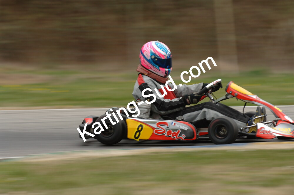02/03/2008 : 1ère manche du Trophée Vincent Sanchez à Lavelanet (Photos Patrick Lascombes) 2008 — karting