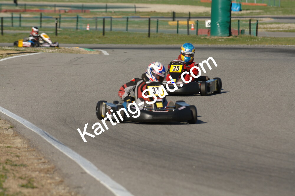 02/03/2008 : 1ère manche du Trophée Vincent Sanchez à Lavelanet (Photos Patrick Lascombes) 2008 — karting