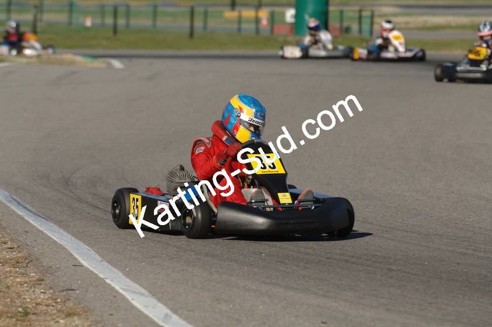 02/03/2008 : 1ère manche du Trophée Vincent Sanchez à Lavelanet (Photos Patrick Lascombes) 2008 — karting