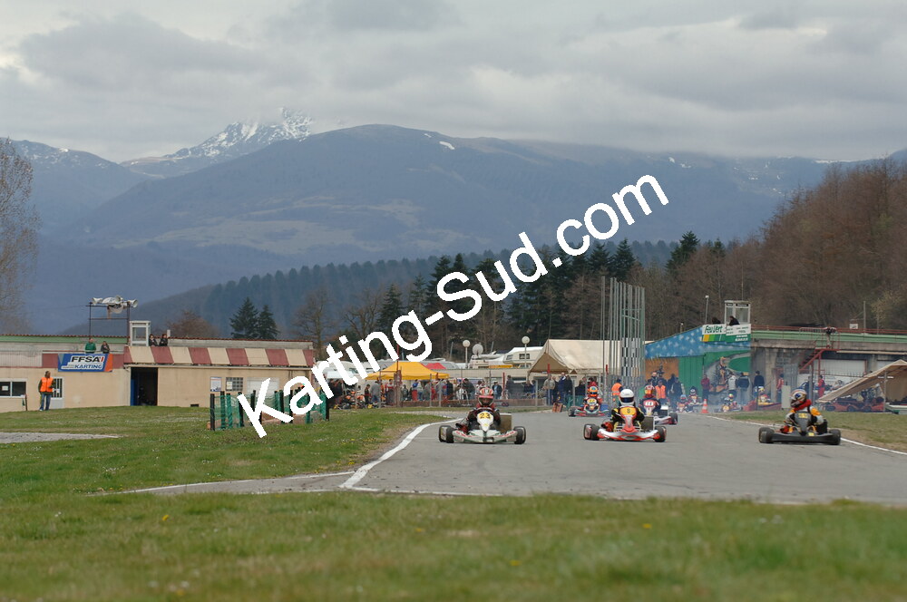 02/03/2008 : 1ère manche du Trophée Vincent Sanchez à Lavelanet (Photos Patrick Lascombes) 2008 — karting