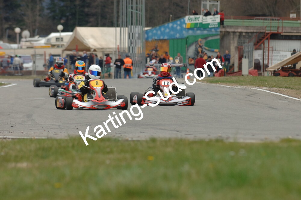 02/03/2008 : 1ère manche du Trophée Vincent Sanchez à Lavelanet (Photos Patrick Lascombes) 2008 — karting