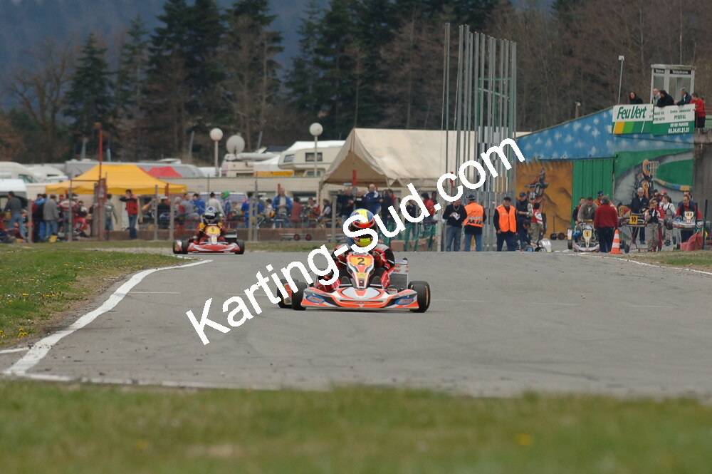 02/03/2008 : 1ère manche du Trophée Vincent Sanchez à Lavelanet (Photos Patrick Lascombes) 2008 — karting