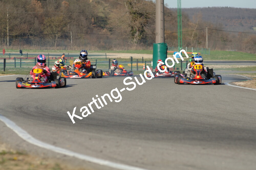 02/03/2008 : 1ère manche du Trophée Vincent Sanchez à Lavelanet (Photos Patrick Lascombes) 2008 — karting