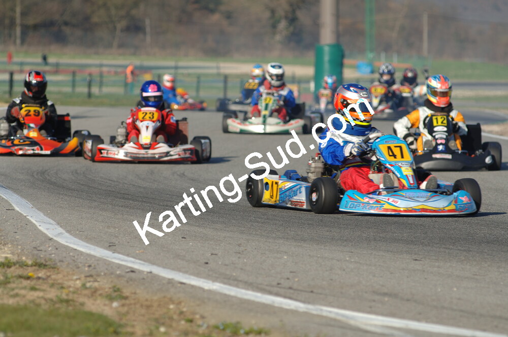 02/03/2008 : 1ère manche du Trophée Vincent Sanchez à Lavelanet (Photos Patrick Lascombes) 2008 — karting