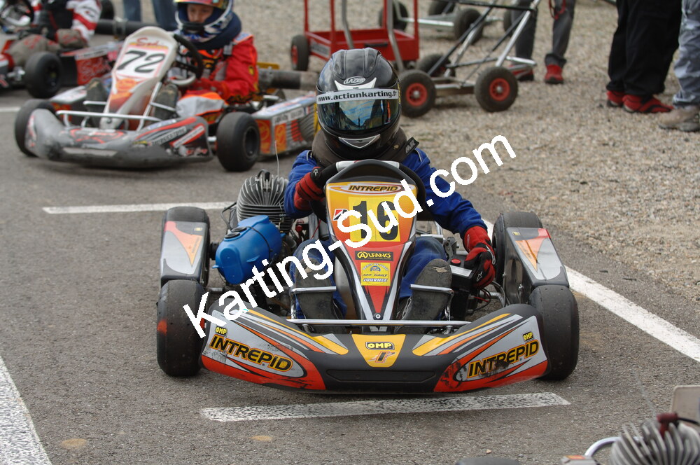 02/03/2008 : 1ère manche du Trophée Vincent Sanchez à Lavelanet (Photos Patrick Lascombes) 2008 — karting