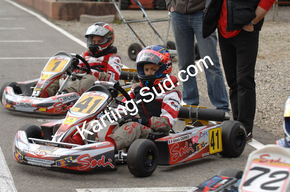 02/03/2008 : 1ère manche du Trophée Vincent Sanchez à Lavelanet (Photos Patrick Lascombes) 2008 — karting