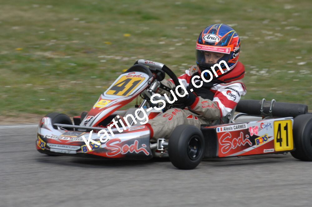 02/03/2008 : 1ère manche du Trophée Vincent Sanchez à Lavelanet (Photos Patrick Lascombes) 2008 — karting